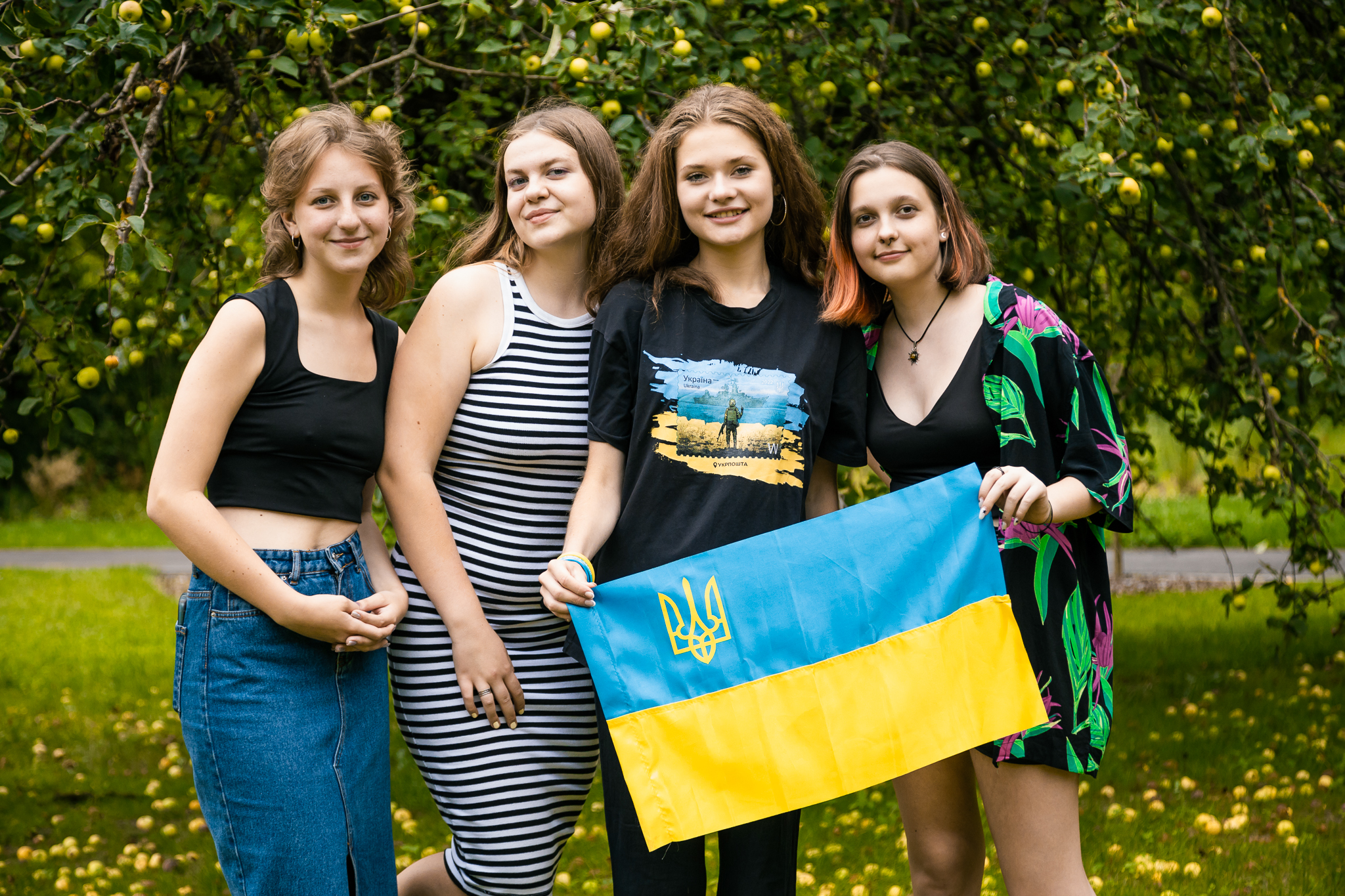 Akimirka iš Ukrainos jaunimo stovyklos projektui „UPLIFT YOUTH“, įgyvendinto kartu su „UNICEF“.